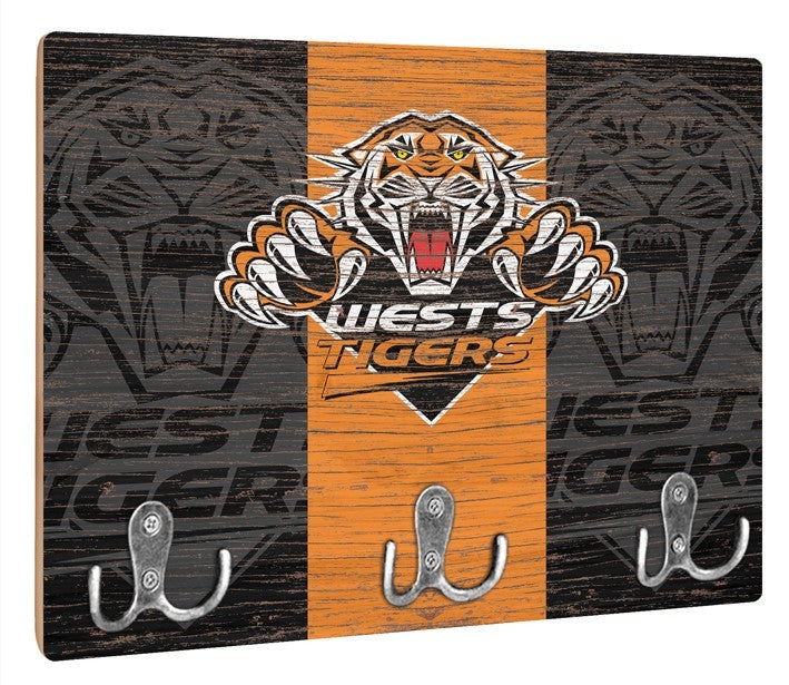 Wests Tigers Key Rack / Holder