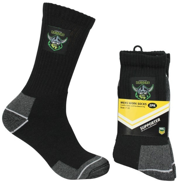 Canberra Raiders Work Socks