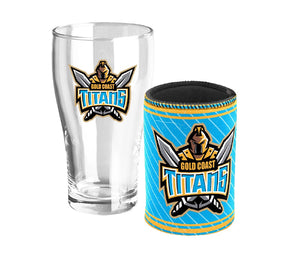 Gold Coast Titans Heritage Pint & Cooler