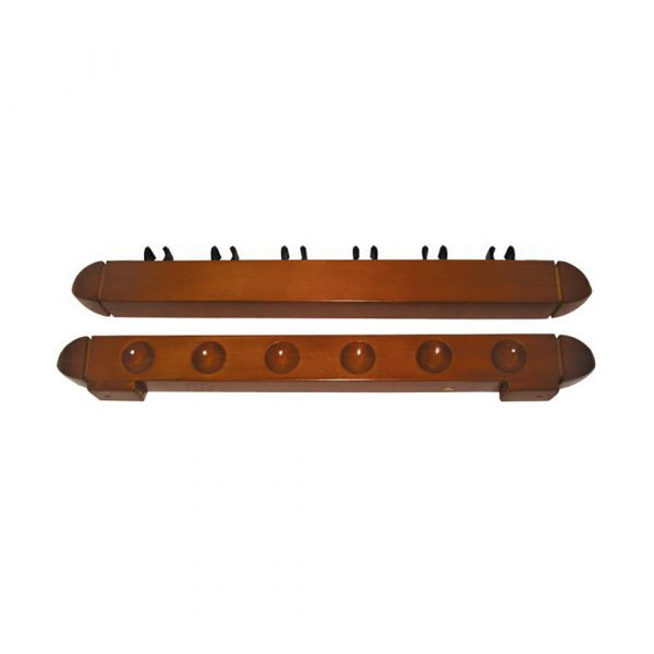 Cue Rack Oak - Wall