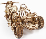 Load image into Gallery viewer, Ugears Scrambler UGR-10 with Sidecar
