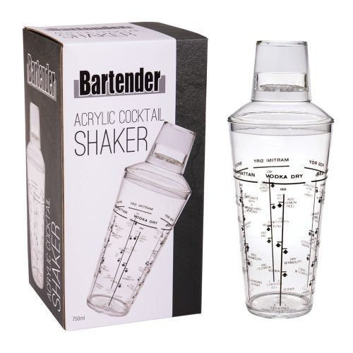 Cocktail Shaker Acrylic
