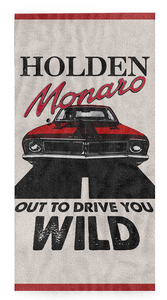 Holden Monaro Wild Towel