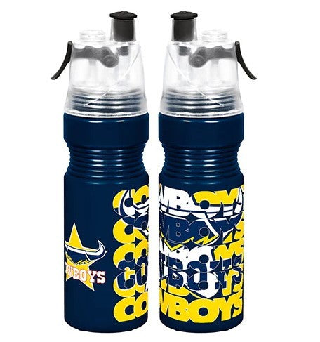 NQ Cowboys Mist Water Bottle