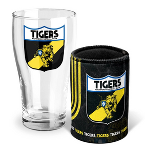 Richmond Tigers Pint Glass & Cooler