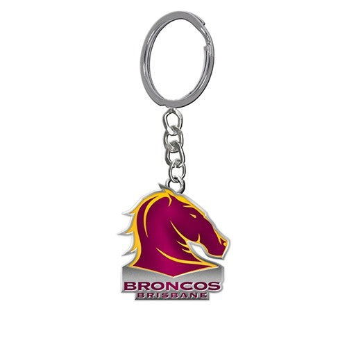 Brisabne Broncos Enamel Keyring