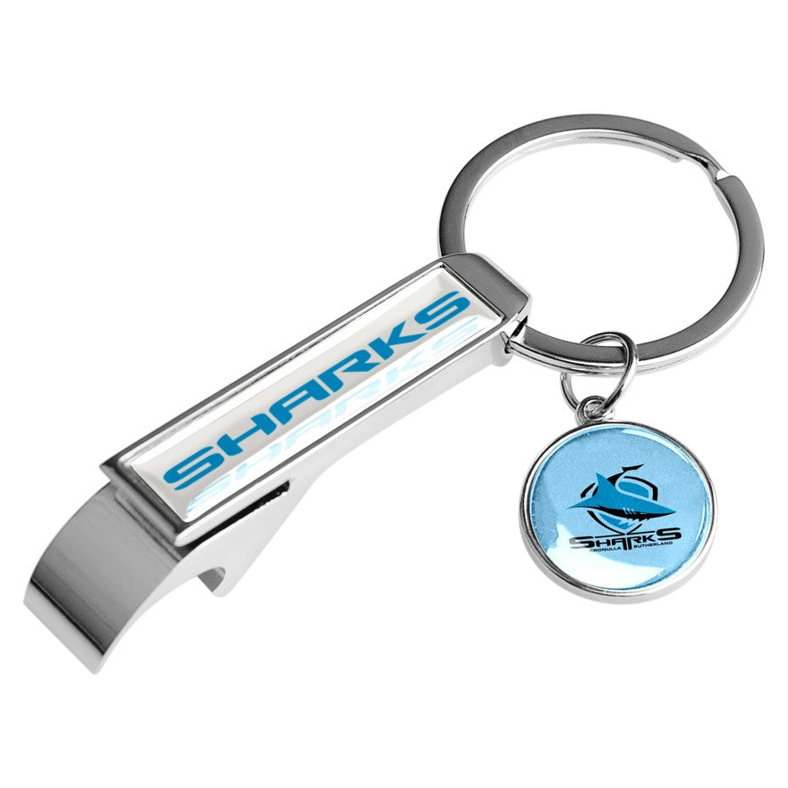 Cronulla Sharks Bottle Opener Keyring