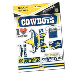 NQ Cowboys Sticker Sheet