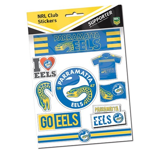 Parramatta Eels Sticker Sheet