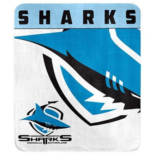 Cronulla sharks Polar Fleece Blanket