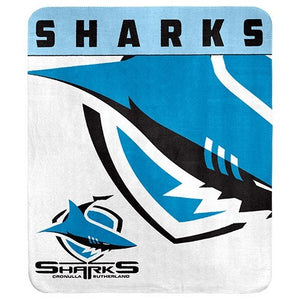 Cronulla sharks Polar Fleece Blanket