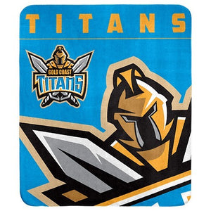 Gold Coast Titans Polar Fleece Blanket