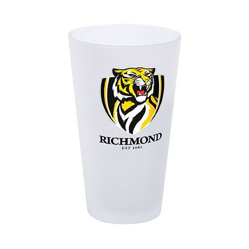 Richmond Tigers Frosted Glass