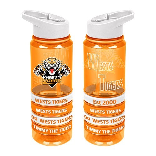 Wests Tigers Tritan Water Bottle