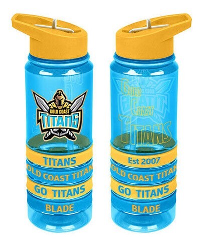 Gold Coast Titans Tritan Water Bottle