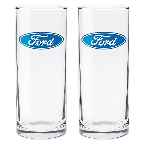 Ford Highball Logo Glasses 2pk