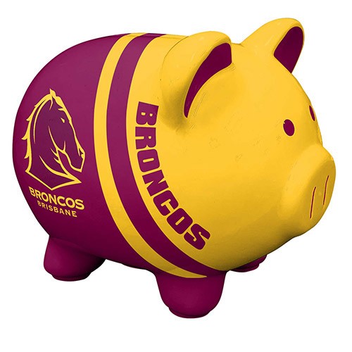 Brisbane Broncos Piggy Bank