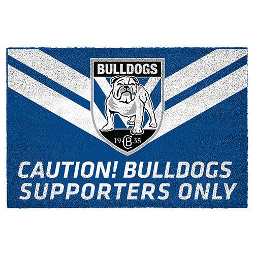 Canterbury Bulldogs Door Mat