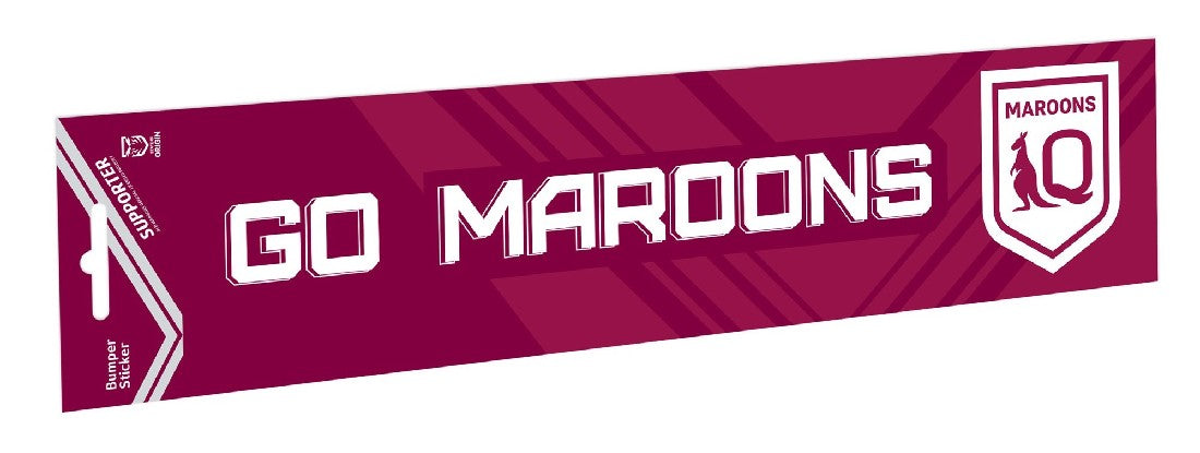 Qld Maroons Bumper Sticker