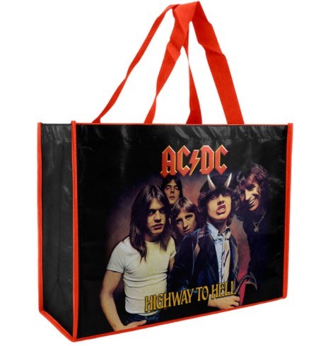ACDC Laminated Shopping Bag – The Beerless Bar