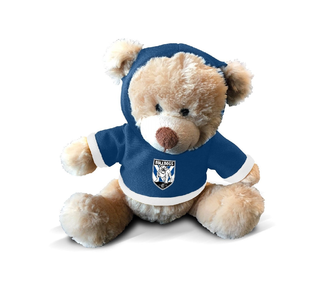 Canterbury Bulldogs Plush Teddy with Hoodie