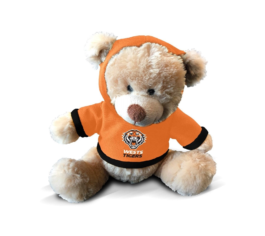Wests Tigers Plush Teddy with Hoodie