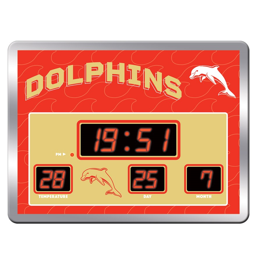 Dolphins Scoreboard Clock