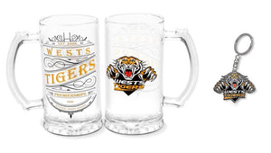 Wests Tigers Stein & Keyring Pack