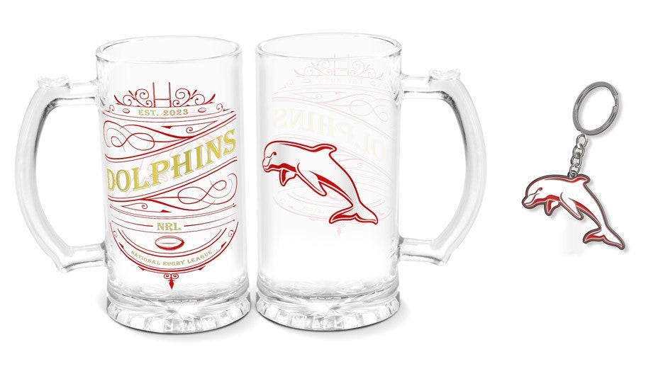 Dolphins Stein & Keyring Pack