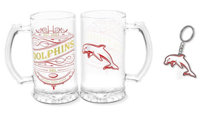 Dolphins Stein & Keyring Pack