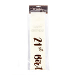 Load image into Gallery viewer, Birthday Sash 21st
