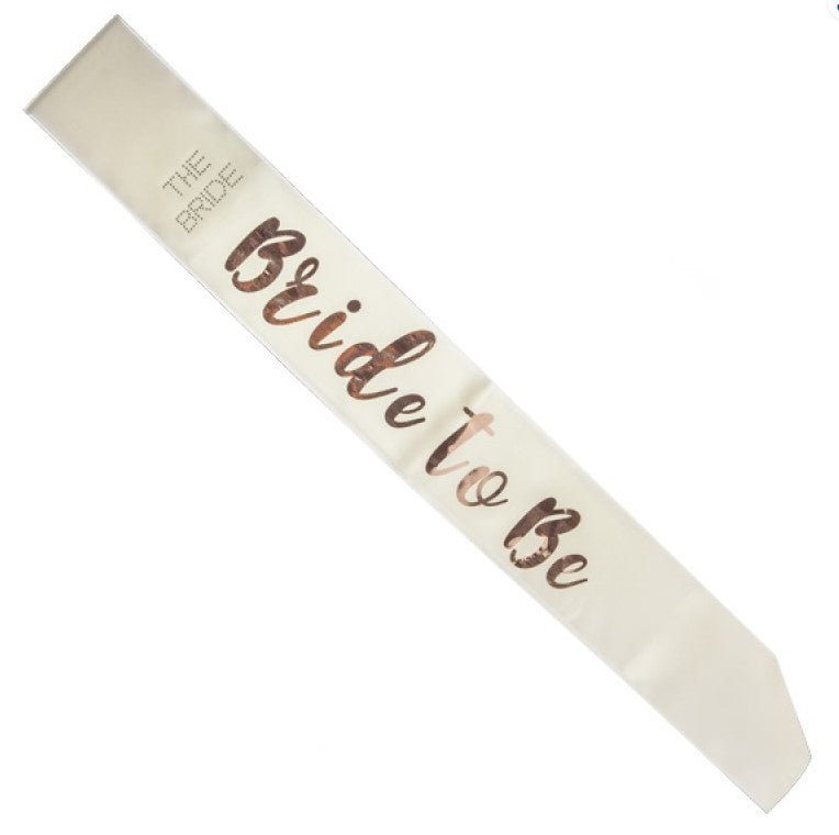 Sash Bride to Be - Rose Gold