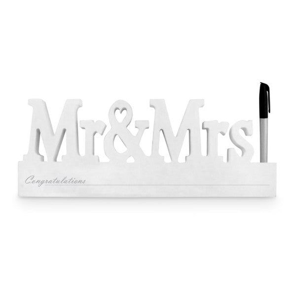 Signature Block Mr & Mrs