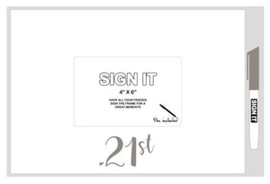 Signature Frame - 21st