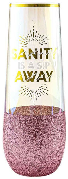 Glitterati Champagne Glass - Sanity