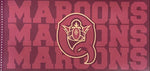 Load image into Gallery viewer, Qld Maroons Medium Banner Flag
