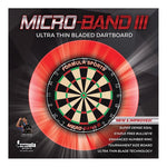 Load image into Gallery viewer, MICROBAND 111 BLADED BRISTLE DARTBOARD
