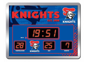 Newcastle Knights Scoreboard Clock