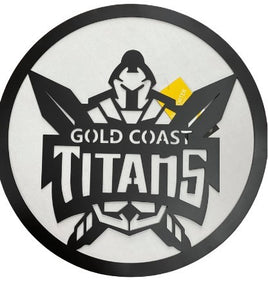 Gold Coast Titans Metal Sign