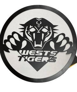 Wests Tigers Metal Sign