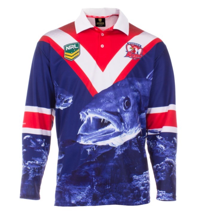 Sydney Roosters Fishing Shirt