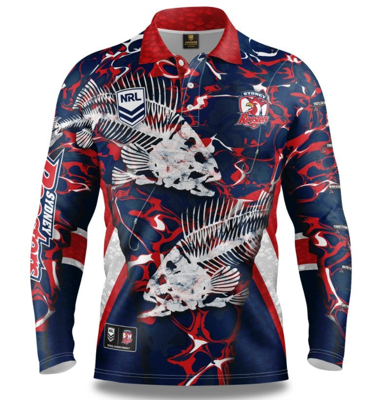 Sydney Roosters Fishing Shirt