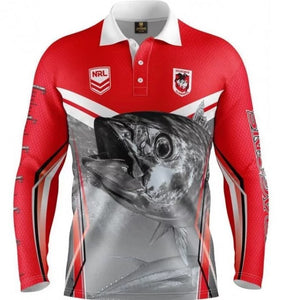 St George Dragons Fishing Shirt