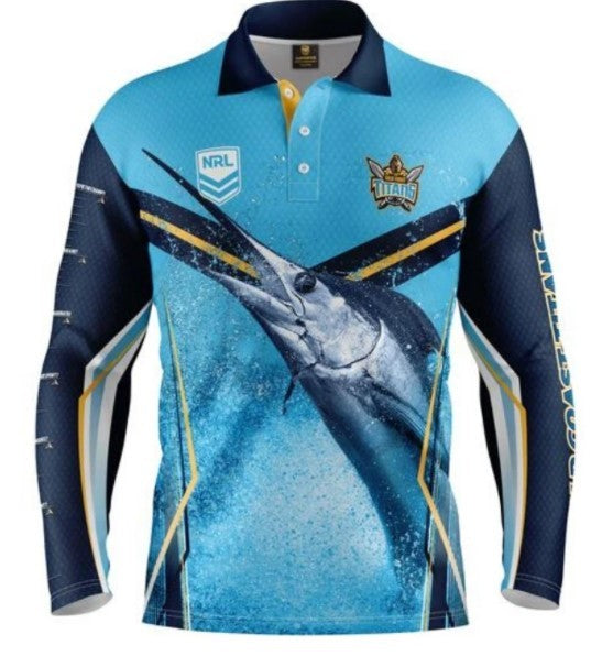 Gold Coast Titans Fishing Shirt