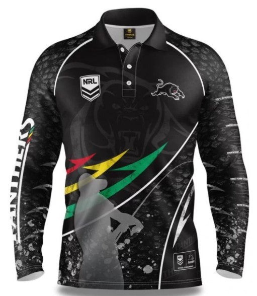 Penrith Panthers Fishing Shirt The Beerless Bar