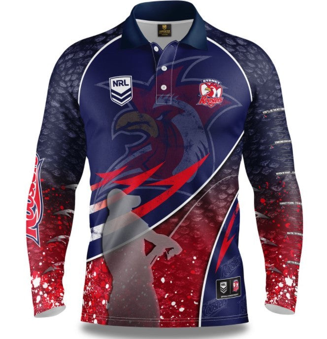 Sydney Roosters Fishing Shirt