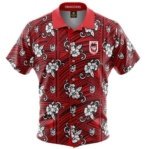 St George Dragons Hawaiian Shirt