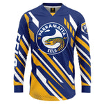 Load image into Gallery viewer, Parramatta Eels Kids &quot;Blitz: MX Jersey
