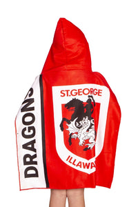 St George Dragons Mascot Hooded Towel