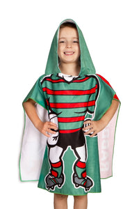 South Sydney Rabbitohs Mascot Hooded Towel